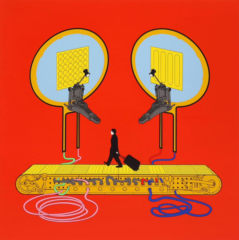 피에조-정지와 진행, 무한궤도의 알고리즘