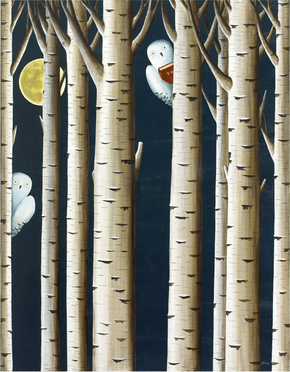 자작나무와 부엉이