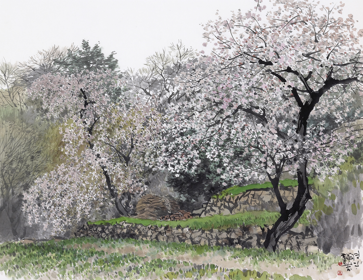 봄의 기운-개심사