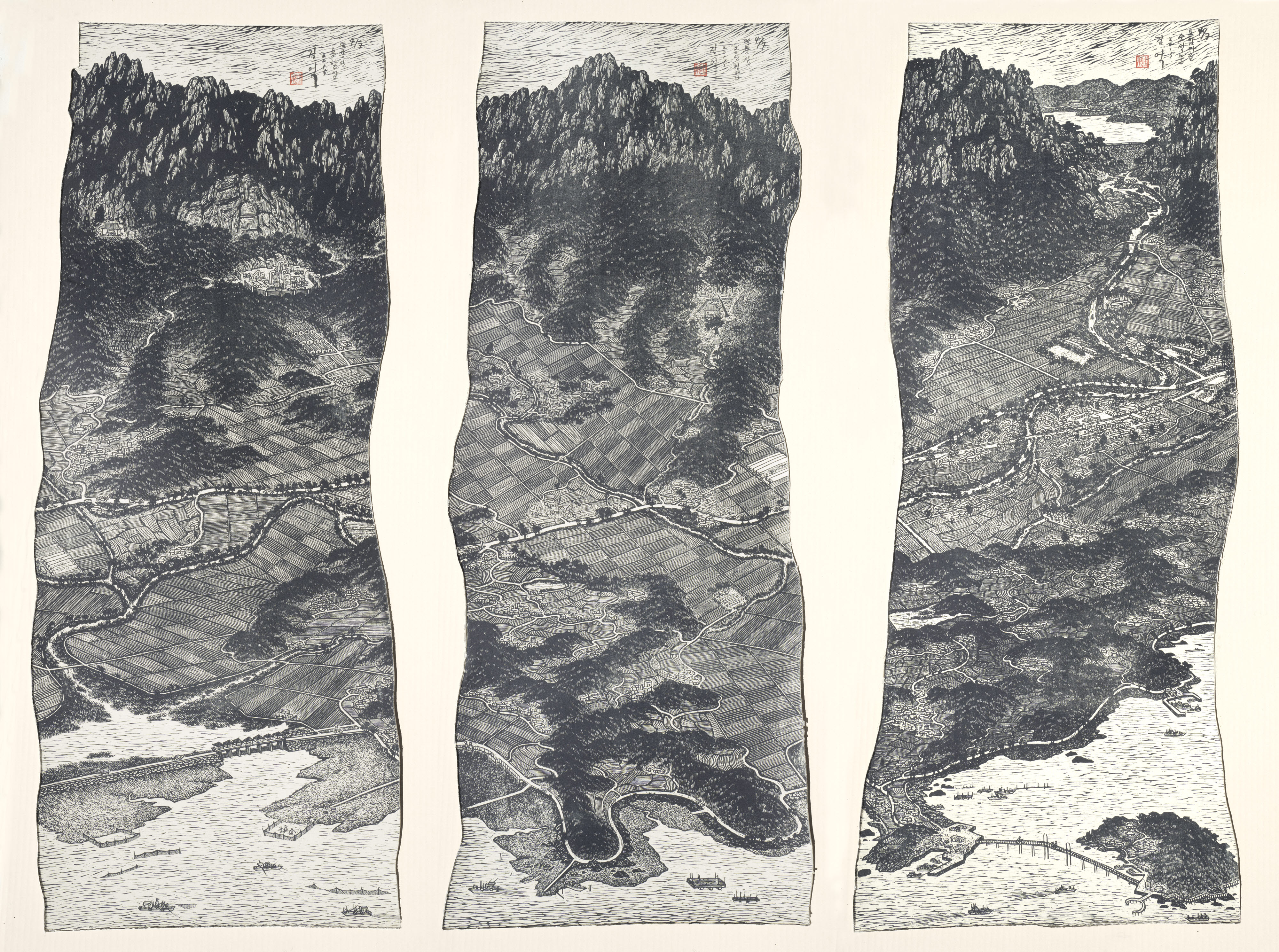 남도풍색(南道風色)-덕룡산 농산별업, 덕룡산 용혈암, 도암마을 소석문