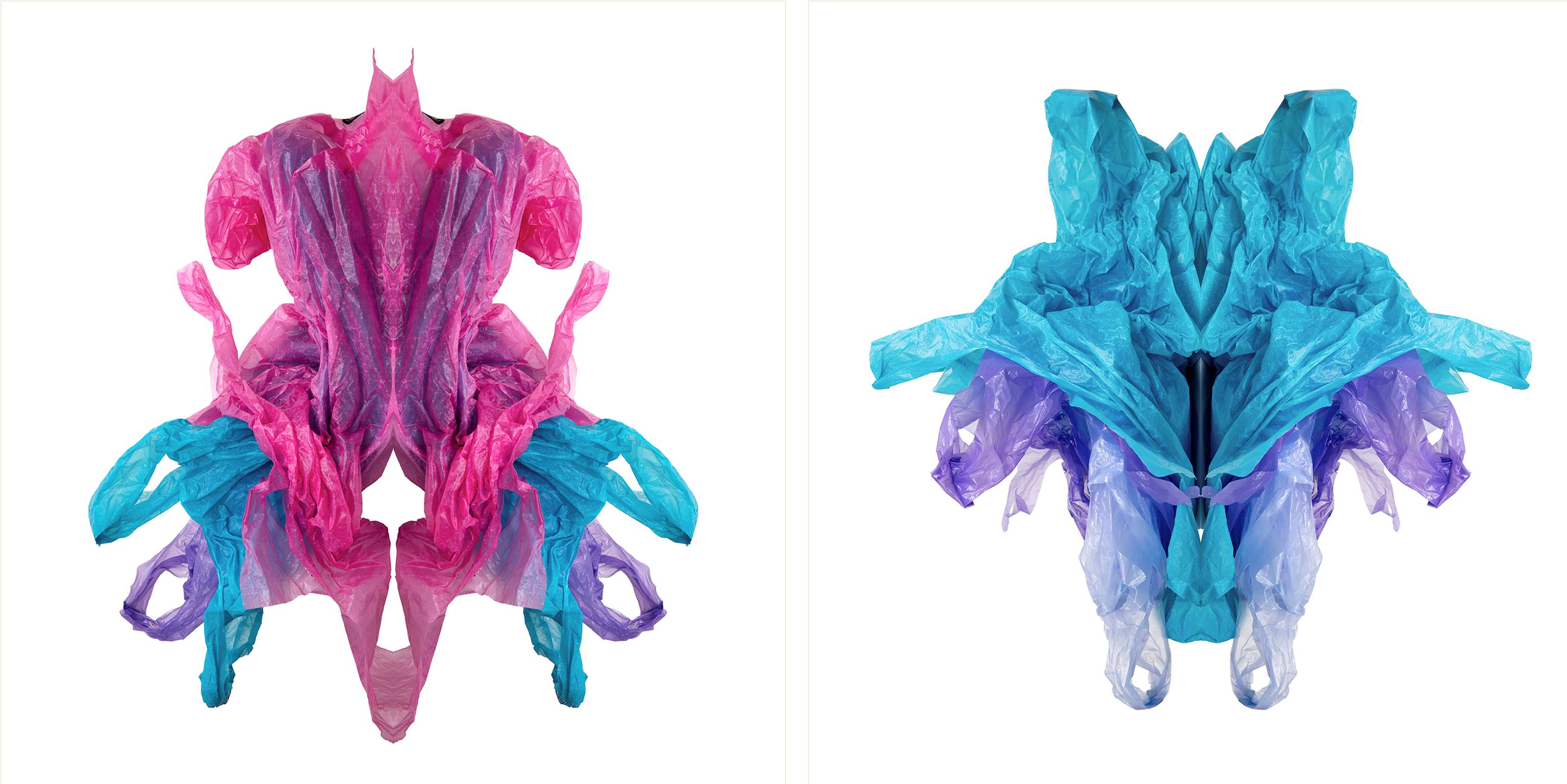 Plastic Rorschach-Mix III, IV