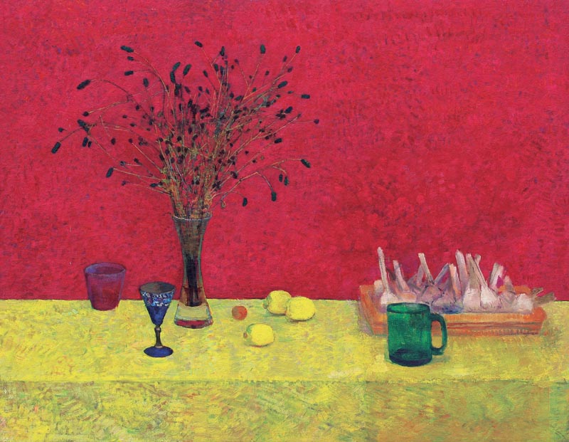 오이풀이 있는 정물