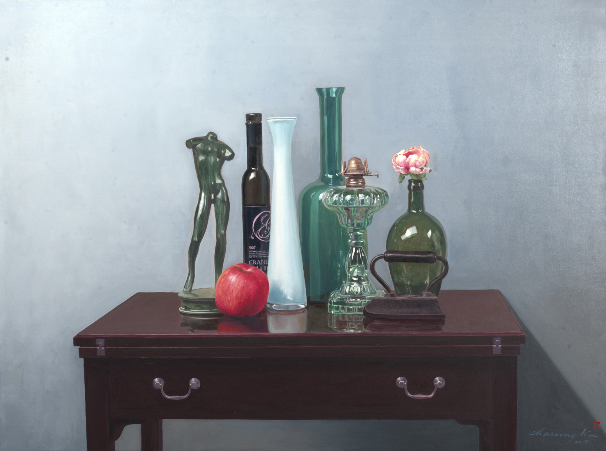 테이블 위의 정물