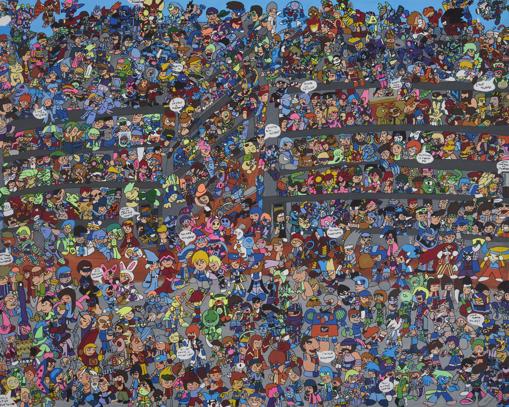 흥미진진 도시의 빌딩