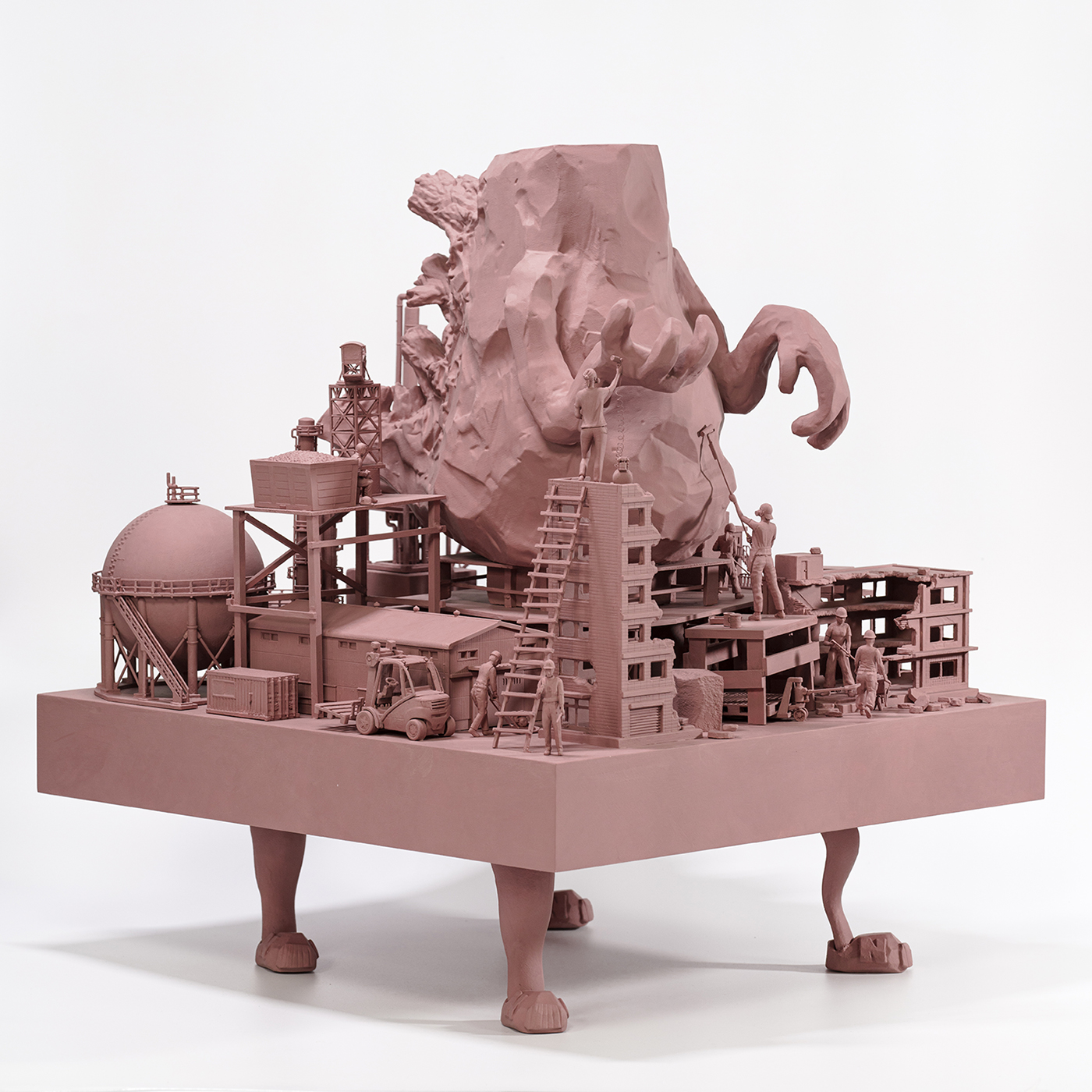 Four Feet Walking Station_Atomic